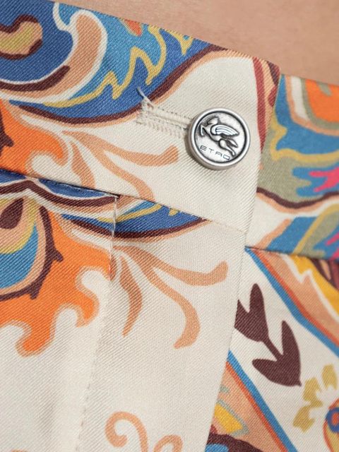 ETRO paisley-print trousers - Neutrals