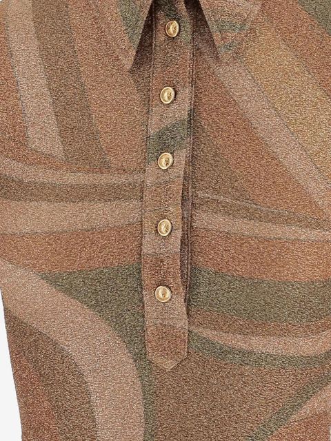 PUCCI buttoned top - Brown - zdjęcie produktu nr 2