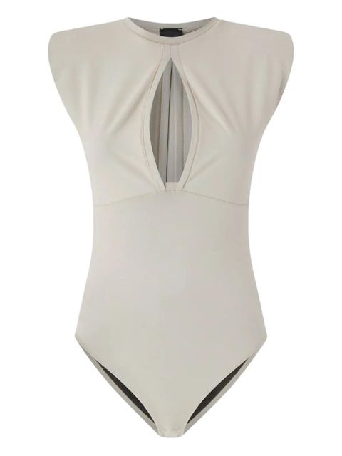 PINKO keyhole-neck bodysuit - Neutrals - zdjęcie produktu nr 1