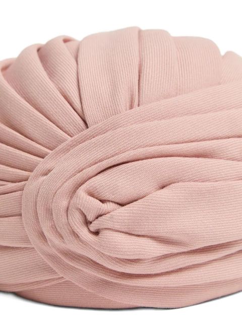 Valentino Garavani VLogo Signature rigid head scarf - Pink