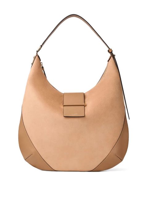 Jimmy Choo medium Bar Hobo shoulder bag - Brown - zdjęcie produktu nr 1