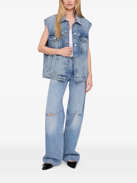 ANINE BING Rory gilet - Blue