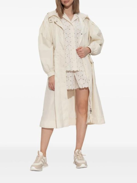 Moncler Coupiac coat - Neutrals