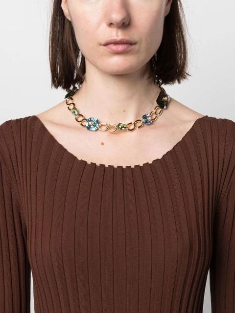 Swarovski Numina embellsihed necklace - Gold - zdjęcie produktu nr 2