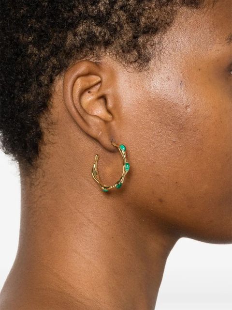 Missoma Organic Shape hoops - Gold - zdjęcie produktu nr 2