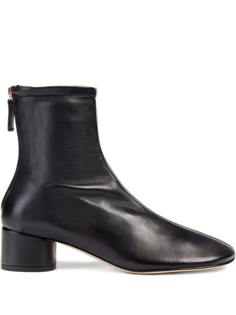 Dear Frances 50mm Harlie leather ankle boots - Black - zdjęcie produktu nr 1