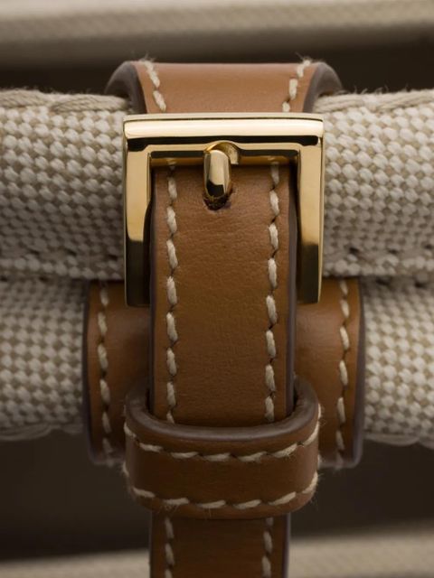 Prada Jardini re small cotton canvas bag - Neutrals