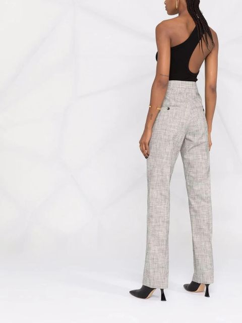 ISABEL MARANT Lirokia high-waisted tailored trousers - Neutrals