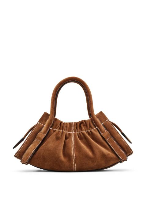 Marc Jacobs small Cristina suede tote bag - Brown - zdjęcie produktu nr 2