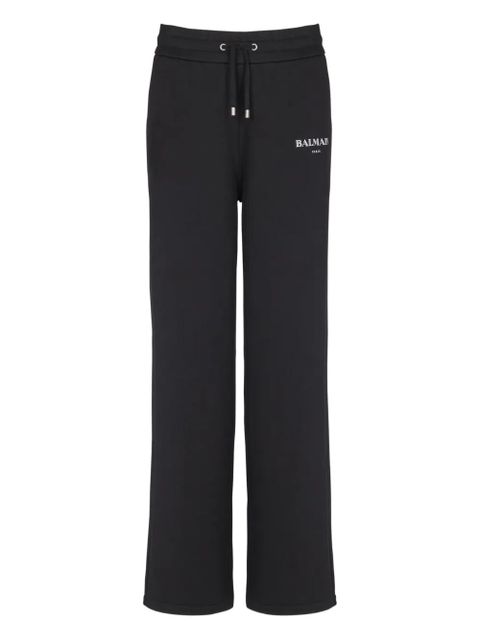 Balmain logo-print track pants - Black - zdjęcie produktu nr 1