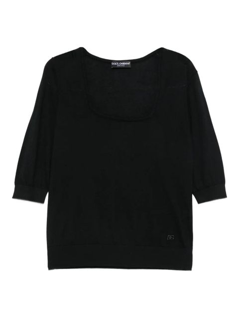 Dolce & Gabbana cashmere sweater - Black - zdjęcie produktu nr 1