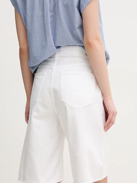 Pepe Jeans szorty jeansowe BERMUDA SHORT UHW WHT - zdjęcie produktu nr 2