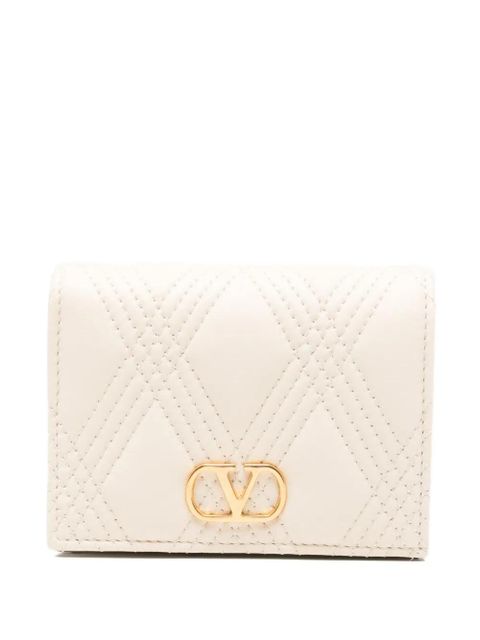 Valentino Garavani Quiltie 67 wallet - Neutrals - zdjęcie produktu nr 1