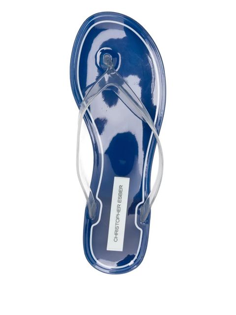 Christopher Esber Jo thong flip flops - White - zdjęcie produktu nr 2