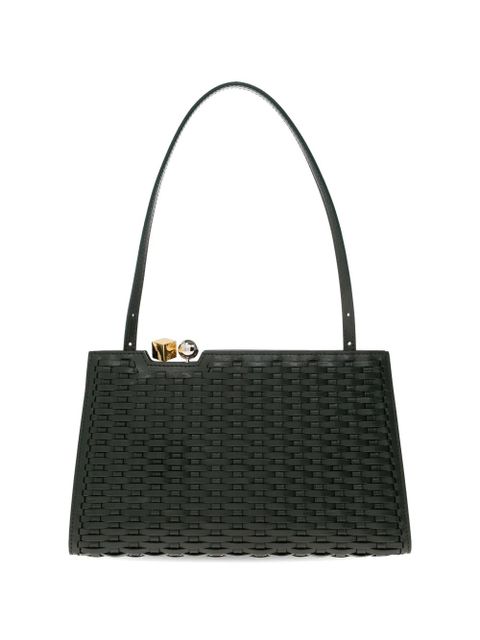 Jacquemus Salon woven leather tote bag - Green