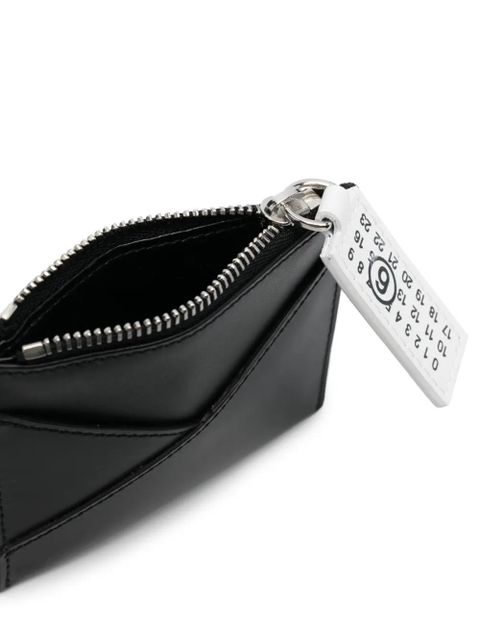 MM6 Maison Margiela Japanese 6 zipped wallet - Black