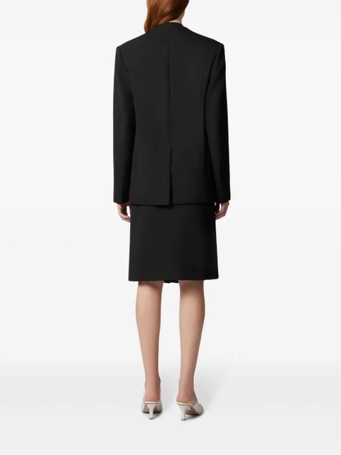 Tod's virgin wool blazer - Black