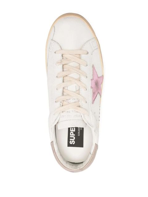 Golden Goose Super-Star leather sneakers - White