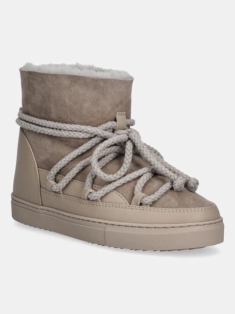 Inuikii śniegowce skórzane Classic kolor szary 1001.003.0122.030 - zdjęcie produktu nr 1