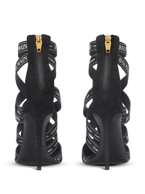 Balmain Couture Ribbon pumps - Black