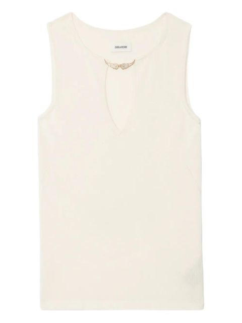 Zadig&Voltaire Sayani top - Neutrals - zdjęcie produktu nr 1