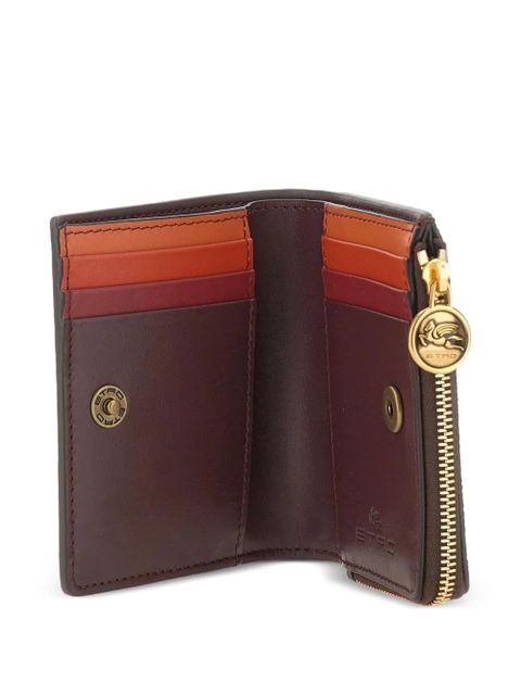 ETRO paisley-print wallet - Brown