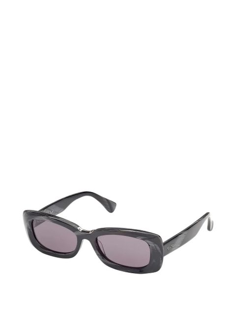 Max Mara Eyewear rectangle-frame sunglasses - Black - zdjęcie produktu nr 2