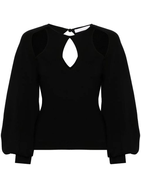 Chloé cut-out jumper - Black - zdjęcie produktu nr 1