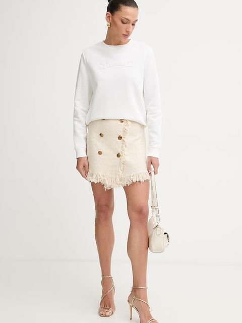 Elisabetta Franchi bluza damska z bawełną - zdjęcie produktu nr 1