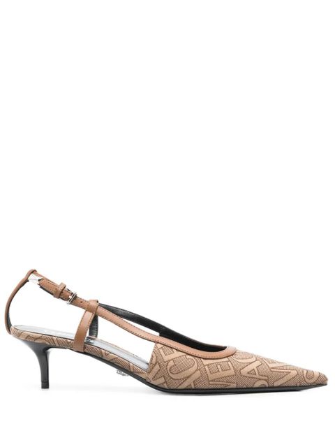 Versace Allover-jacquard 65mm pumps - Brown - zdjęcie produktu nr 1