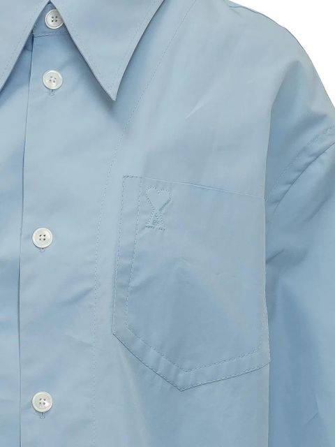 AMI Paris button pocket shirt - Blue