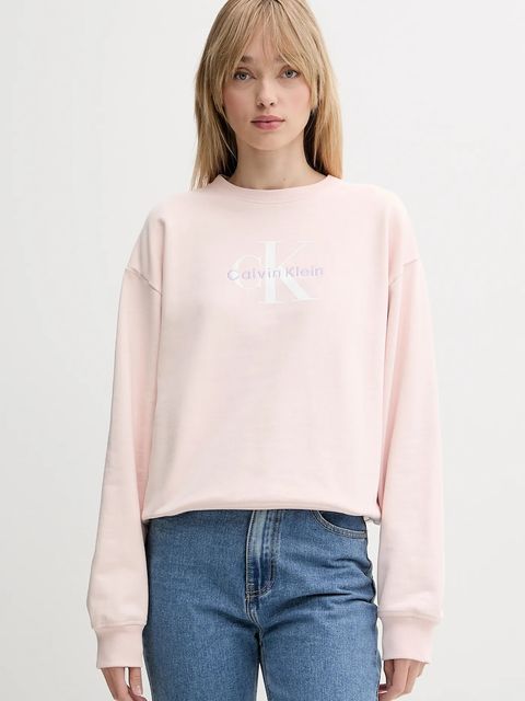 Calvin Klein Jeans bluza damska kolor różowy LV047B234G - zdjęcie produktu nr 1