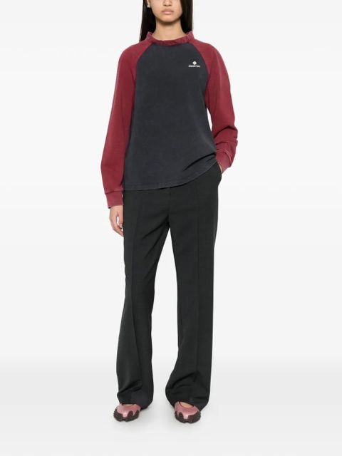 SHUSHU/TONG raglan-sleeve sweater - Grey - zdjęcie produktu nr 2