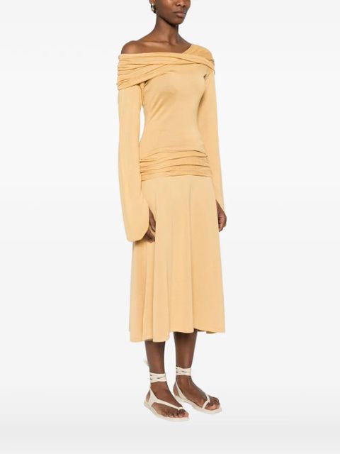 Aya Muse draped rylin top - Neutrals