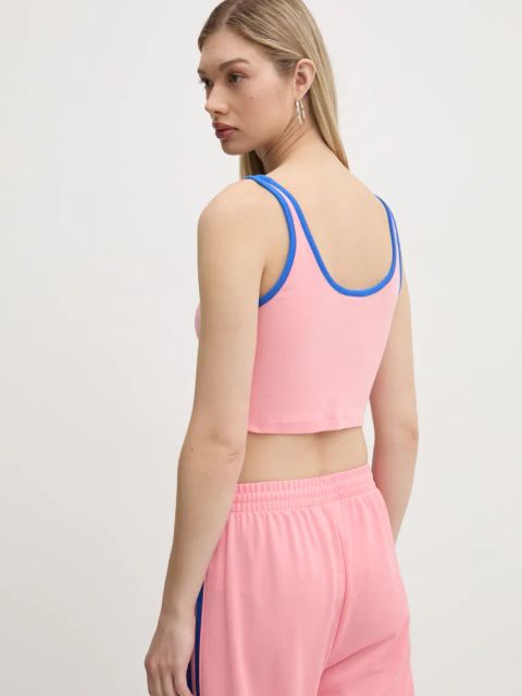 adidas Originals top 3S BRA TOP damski kolor różowy JP2293
