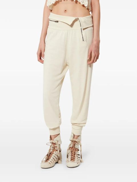 ISABEL MARANT Tydie trousers - Neutrals