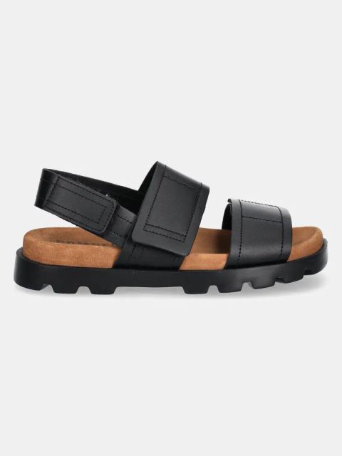 Camper sandały skórzane Brutus Sandal damskie kolor czarny K201323-013