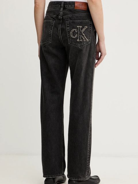 Calvin Klein Jeans jeansy damskie high waist LV047E905G