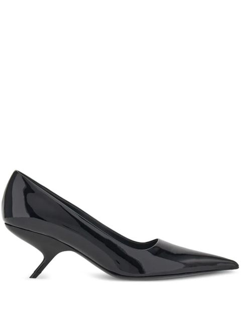 Ferragamo Eva 55mm leather pumps - Black - zdjęcie produktu nr 1