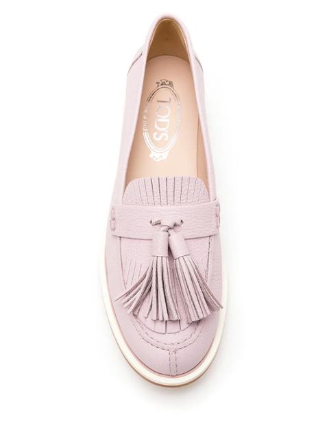 Tod's TOD'S XXW74A0X2305J1L020 L020 KEEPSAKE LILAC Furs & Skins->Calf Leather - Pink