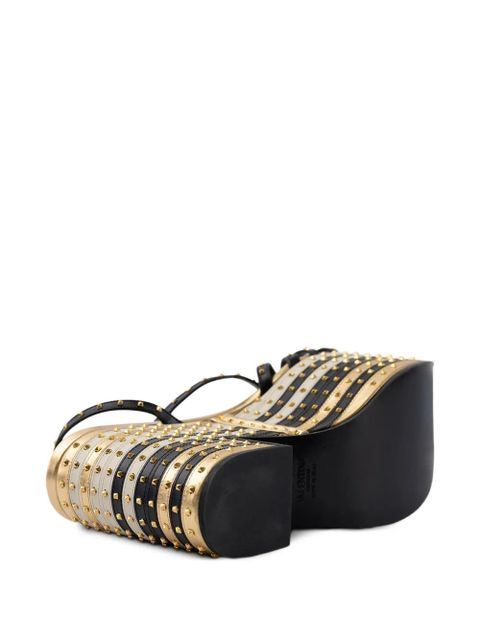 Valentino Garavani studded sandals - Black
