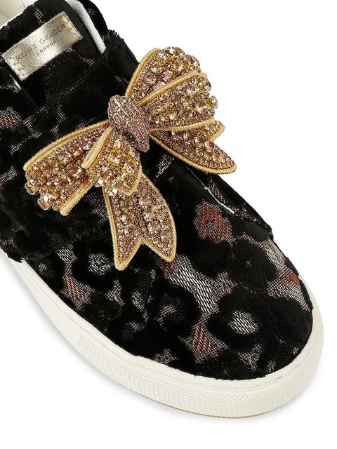Kurt Geiger London sneakersy Laney Bow damskie kolor czarny 31566689