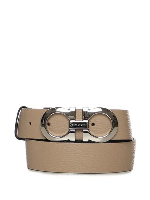 Ferragamo Gancini buckle belt - Neutrals - zdjęcie produktu nr 1