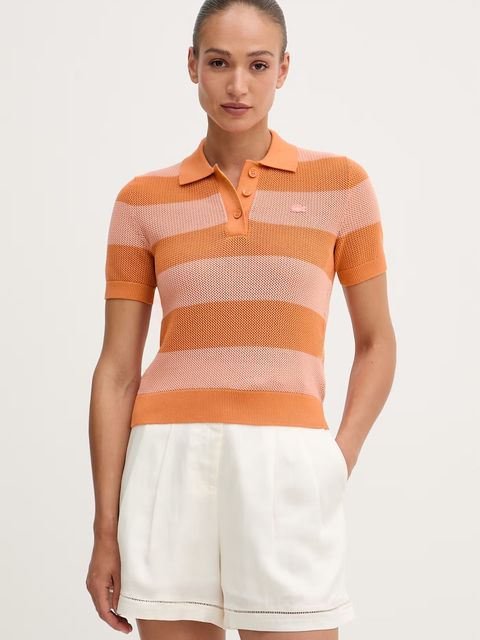 Lacoste polo damskie bawełniane - zdjęcie produktu nr 1