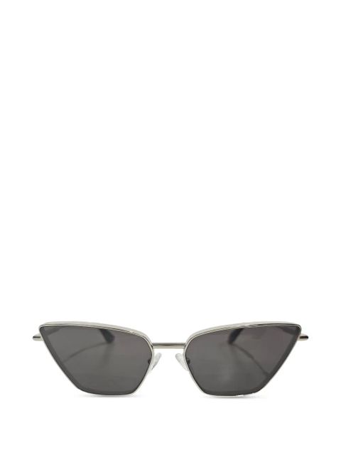 Alexander McQueen geometric sunglasses - Silver - zdjęcie produktu nr 1