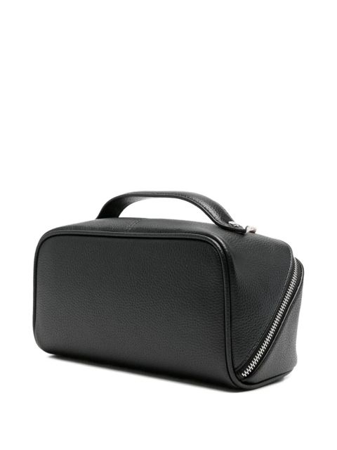 Vivienne Westwood Cosmetic Case Orb leather makeup bag - Black - zdjęcie produktu nr 2