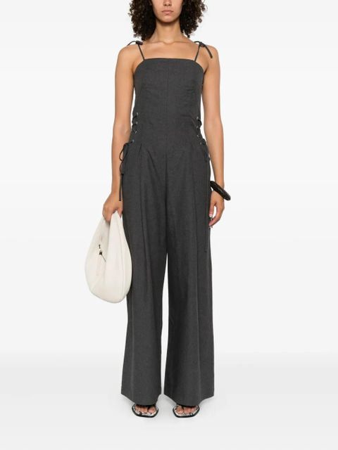 ALOHAS lace-up trousers - Grey