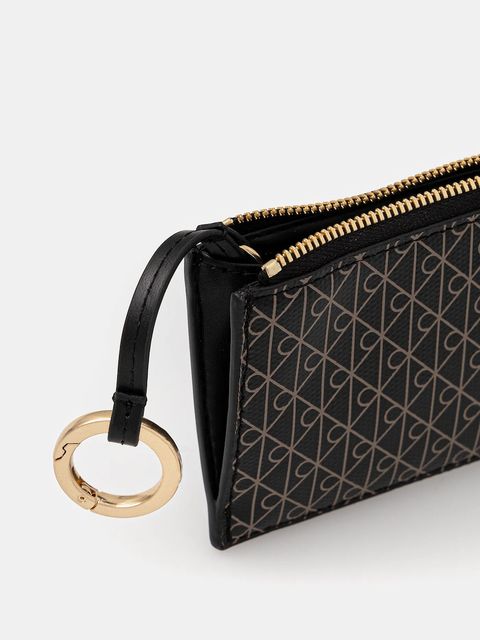 Calvin Klein portfel damski kolor czarny LV04F1084G - zdjęcie produktu nr 2