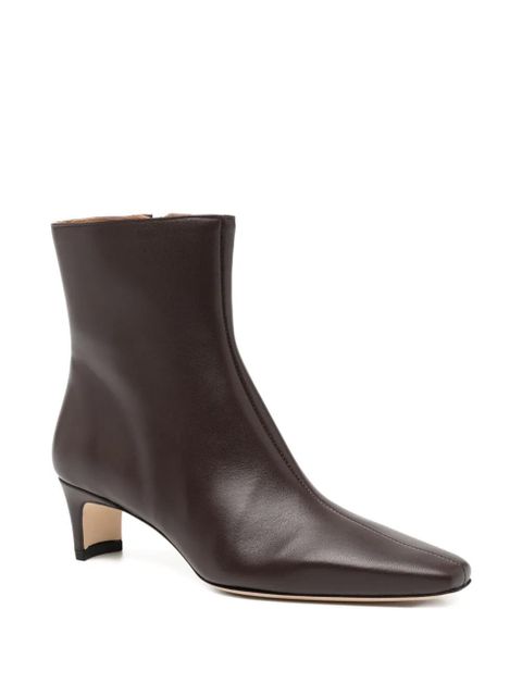 STAUD 50mm Wally ankle boots - Brown