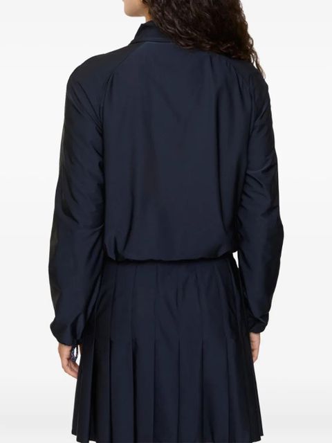 Burberry detachable-hood jacket - Blue